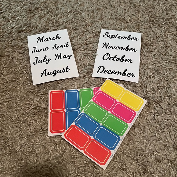 Brand New/Unused Budget Binder with Label Stickers - Picture 10 of 15